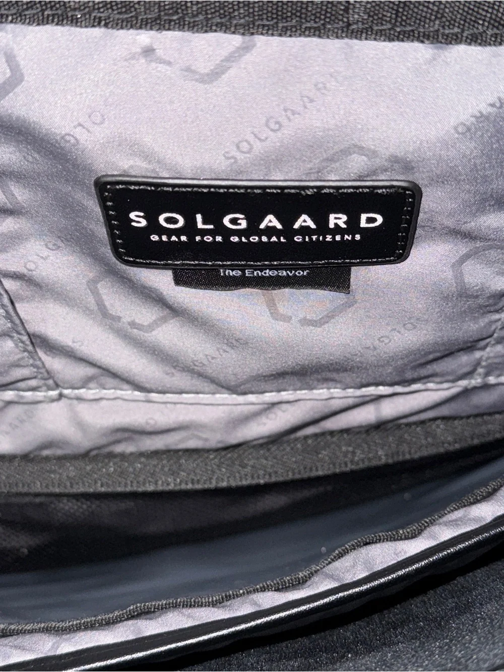Solgaard Men's Black Backpack - Sleek Everyday Carry